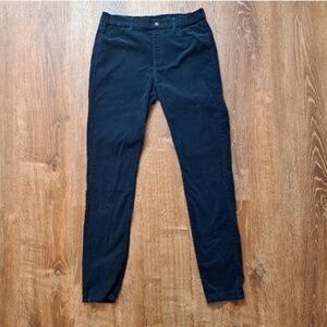 Uniqlo Blue Corduroy Skinny Jeans Jeggings